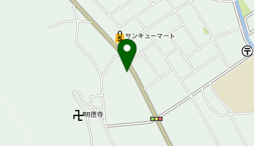 ブルーラインサービスの地図画像