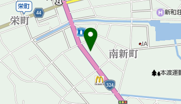 山角時計店の地図画像