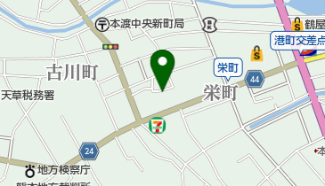 クラブ蘭の地図画像