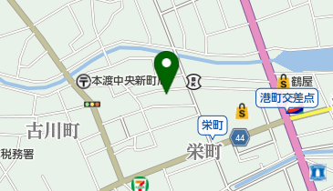 メガネのタナカの地図画像