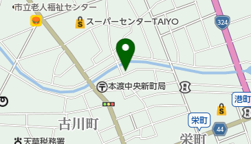 松本薬局の地図画像