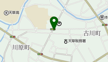 マツシタ理容館の地図画像