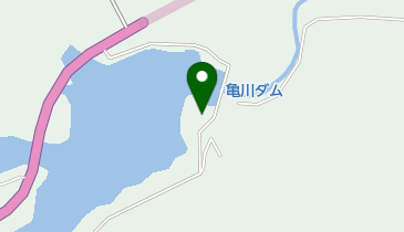 熊本県亀川ダム管理所の地図画像