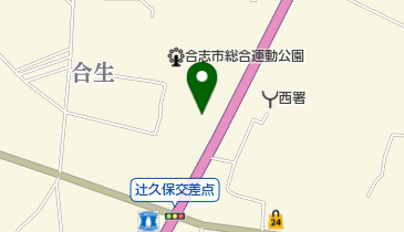 ルーテル合志教会の地図画像