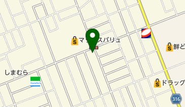 タナカ動物病院の地図画像