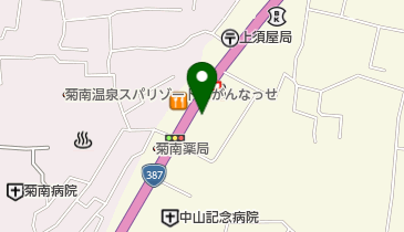 ビューティーカワナの地図画像