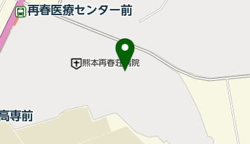 熊本再春医療センターめだか保育園の地図画像