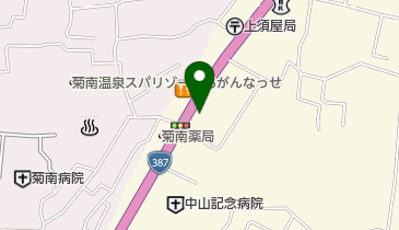 アレッジバーバーショップの地図画像