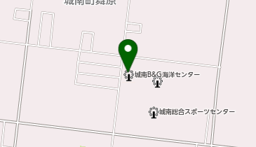 熊本市城南B&G海洋センターの地図画像