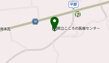 熊本県立こころの医療センター売店ショップうきうきの地図画像