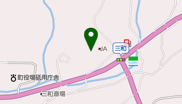 熊本宇城農業協同組合 砥用給油所の地図画像