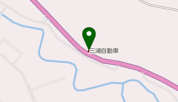 三浦自動車の地図画像