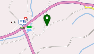 川田理容店の地図画像