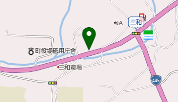 ヘアーサロンいなづみの地図画像