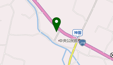 白木理容室の地図画像