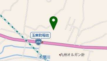 玉稲院の地図画像