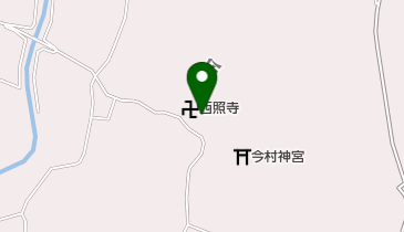 西照寺の地図画像