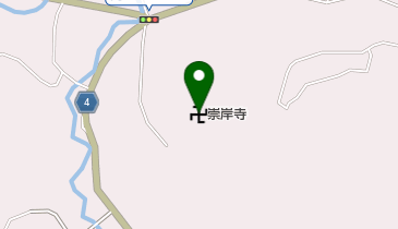 崇岸寺の地図画像