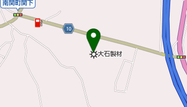 有限会社大石製材所の地図画像