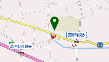 玉名農業協同組合 長洲総合支所 腹赤給油所の地図画像