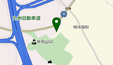 北辰商事株式会社熊本支店の地図画像