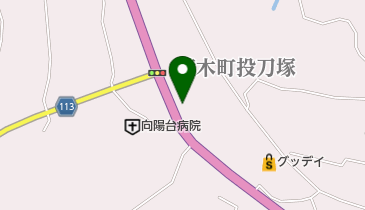 浜口モータースの地図画像