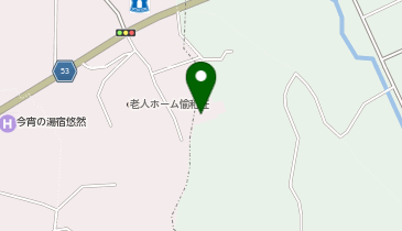 知的障害者更生施設すみれ園の地図画像