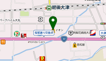 綿屋製菓和菓子アーク店の地図画像