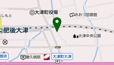 金光教肥後大津教会の地図画像