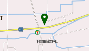 松田自動車整備工場の地図画像