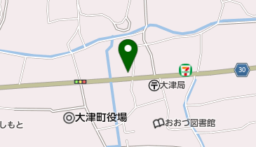 インテリア白川の地図画像