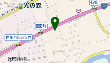 無法松熊本インター店の地図画像