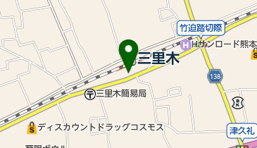 なないろ写真場の地図画像