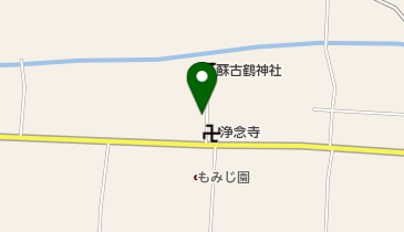 蘇古鶴神社の地図画像