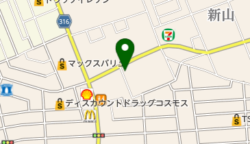 ほっぺ犬猫病院の地図画像