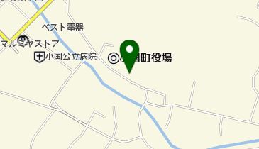 上野衣料品店の地図画像