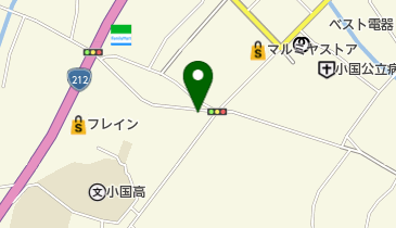 ヘアーサロンアラキの地図画像