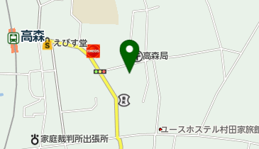 高森町商工会の地図画像
