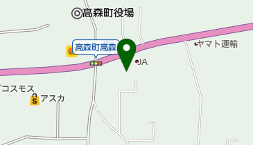 JA阿蘇高森中央支所の地図画像