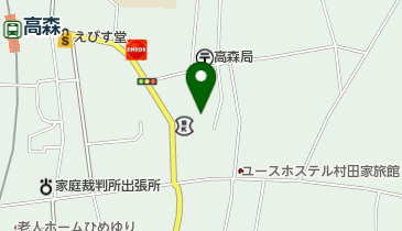 フレンド理容店の地図画像