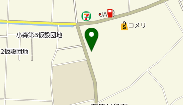 東田美容室の地図画像