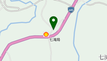 上益城農業協同組合 七滝選果場の地図画像