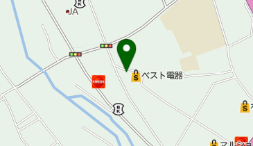 肉のみやべの地図画像