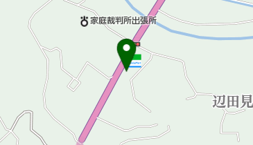 ガナス美容室の地図画像