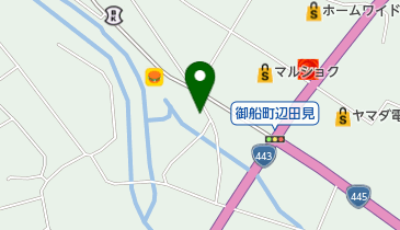 有限会社御船薬局の地図画像