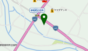 熊本県上益城総合庁舎 熊本県県央広域本部上益城地域振興局 夜間・休日等の地図画像