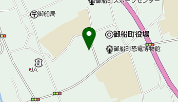 御船町高齢者コミニティセンターひばり荘の地図画像