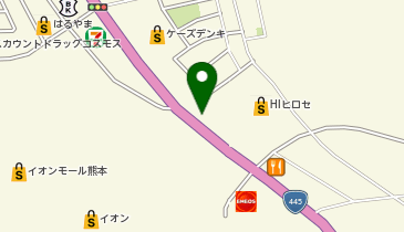 株式会社ヒライ 嘉島店の地図画像