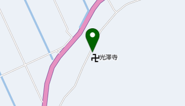 光澤寺の地図画像
