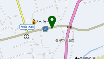 有限会社熊日益城販売センター木山店の地図画像